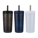 Havana 22 oz Recycled Polypropylene Tumbler with Silicone St