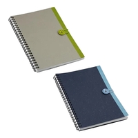 Spiral Notebook With Elastic Closure... from ASI 36730 Ariel Premium Supply Inc