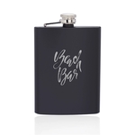 8 oz. Verano Stainless Steel Hip Flasks