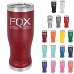 Polar Camel 14oz Stainless Steel Tumbler w/ Clear Lid
