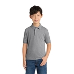 Port & Co Youth Core Blend Jersey Knit Polo.