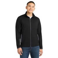 Sport-Tek Sport-Wick Stretch Contrast Full-Zip Jacket.... from ASI 84863 SanMar