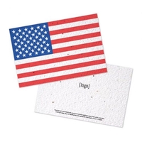 Printed seed paper postcard, 4x6... from ASI 40646 Bloomin Promotions /...