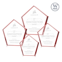 Belmar Pentagon Award - Red