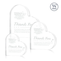 Davina Heart Award - Clear