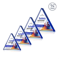 Adler Triangle VividPrint™ Award - Blue