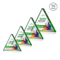 Adler Triangle VividPrint™ Award - Green
