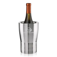 The Genoa Wine Cooler features a sleek stainless steel design with... from...