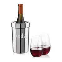 The Milano Wine Cooler & Wine Set combines sleek sophistication with... from...