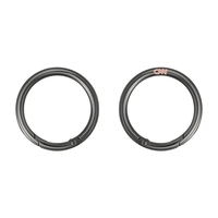 Durable 48mm (1 7/8") zinc alloy ring with a gunmetal finish.... from ASI...