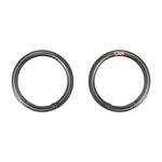 Zinc alloy carabiner ring - 1 7/8" diameter