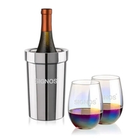 The Milano Wine Cooler & Wine Set combines sleek sophistication with... from...