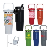 Nexo 30 oz. Recycled Double Wall Steel Travel Tumbler... from ASI 67866...