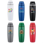 Peak 25oz Recycled Stainless Steel Bottle with easy carry ha