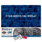 Heavy Duty Fabric Counter Mat - 16" x 20" x 1/8"