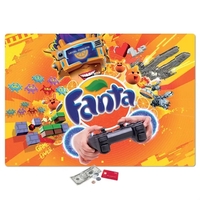 19.5" x 28" x 1/8" - Heavy Duty Fabric Counter Mat... from ASI 49716 Digispec...