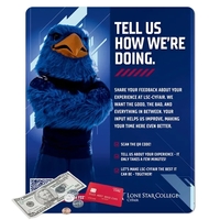 9" x 11" x 1/16" - Heavy Duty Fabric Counter Mat... from ASI 49716 Digispec &...