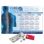 Heavy Duty Fabric Calendar Counter Mat - 10" x 15" x 1/16"