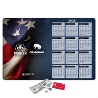 12" x 18" x 1/16" - Heavy Duty Fabric Calendar Counter... from ASI 49716...