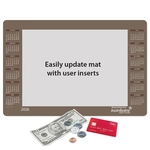 Heavy Duty Window Calendar Counter Mat-10"x15"x1/8"