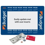 Ultra Thin Window Calendar Counter Mat-10" x 15" x .015"