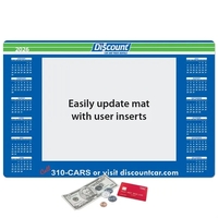 11" x 17" x .020" - Ultra Thin Window Calendar Counter... from ASI 49716...