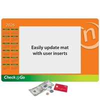 11"x17"x1/16" - Heavy Duty Window Calendar Counter Mat -Made in the... from...