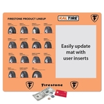 Window Counter Mat-16" x 20" x 1/16"