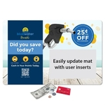 Heavy Duty Window Counter Mat-11" x 17" x 1/8"