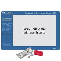 10" x 15" x .020" - Ultra Thin Window Counter Mat... from ASI 49716 Digispec...