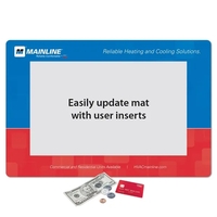 12" x 18" x .020" - Ultra Thin Window Counter Mat... from ASI 49716 Digispec...