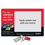 Ultra Thin Window Counter Mat-11" x 17" x .020"