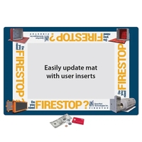 17" x 26" x .020" - Ultra Thin Window Counter Mat... from ASI 49716 Digispec...