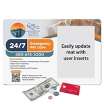 Heavy Duty Window Counter Mat-10" x 15" x 1/16"