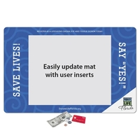 11" x 17" x 1/16" - Heavy Duty Window Counter Mat... from ASI 49716 Digispec...