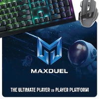 Origin'L Fabric® Stitched Edge Fabric Gaming Mat-9"x11"x1/8"