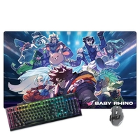 14"x24"x1/16" - Heavy Duty Fabric Gaming Mat - Made in the... from ASI 49716...