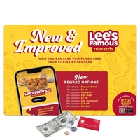 13" x 19" x .015" - Ultra Thin removable/repositionable Counter Mat... from...