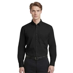 Blue Generation - Men's 1-Pocket Matching Buttons Poplin...