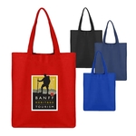 6 oz Cotton Sheeting Large Tote Bag with Gusset