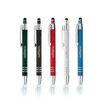 Flashlight and Stylus Click Metal Pen