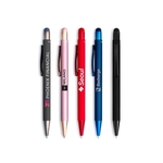 Fleetwood Stylus Satin Soft Touch Gel Click Pen (Recycled Al