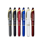 Flashight and Stylus Metal Pen