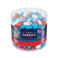 America 250- Round Acetate- Patriotic Starzmania