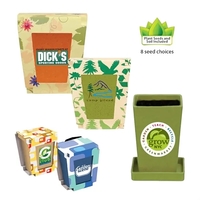 Promo Planter, 1-Pack Planter, Full Color Digital... from ASI 30270 Aakron Line