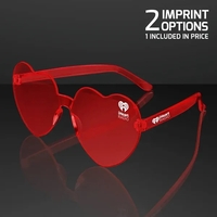 Red Heart Shades Cute Glasses, Non-Light Up... from ASI 34194 ALightPromos