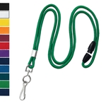 1/8" Blank Breakaway Lanyards with Swivel Hook