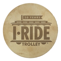 100% full grain leather coasters made from post-industrial waste with 1/8"......