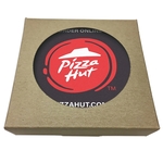 Set of 2 Square Absorbent Stone Coasters w/ Natural Kraft