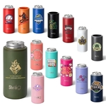 Swig® 12 oz. Skinny Matte Can Cooler, Full Color Digital